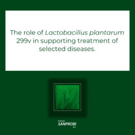 The role of Lactobacillus plantarum 299v in supporting treatment of selected diseases